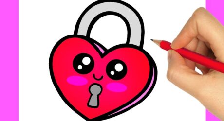 HOW TO DRAW A HEART KAWAII EASY STEP BY STEP – HOW TO DRAW CUTE THINGS EASY – KAWAII DRAWINGS