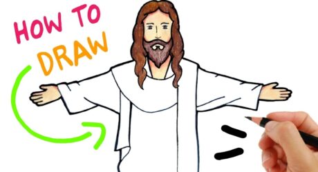 HOW TO DRAW JESUS CHRIST