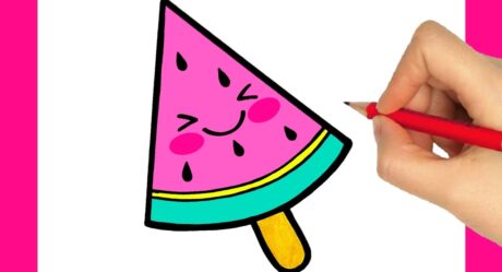 COMO DIBUJAR UN HELADO KAWAII FACILE – DIBUJOS KAWAII