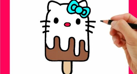 HOW TO DRAW ICE CREAM KAWAII – DRAWING AND COLORING A ICE CREAM